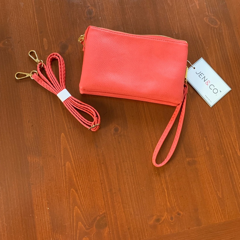 Jen & CO Riley Vegan Leather Crossbody